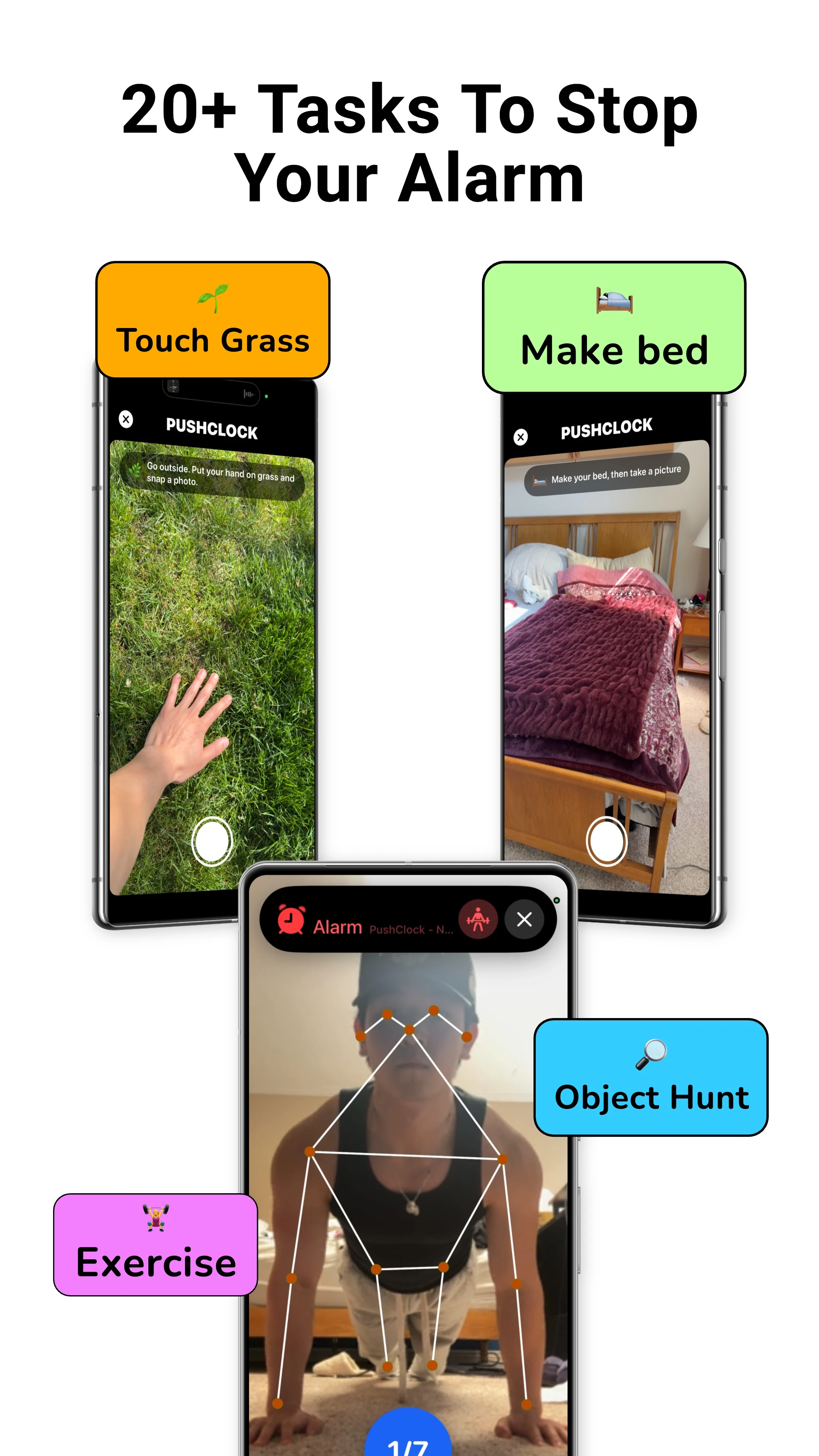 PushClock - Loud Alarm Clock screenshot